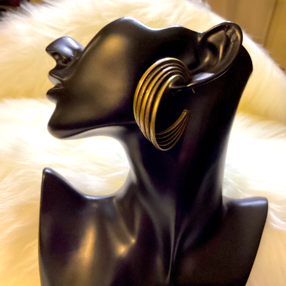 Bronze Paparazzi Earring